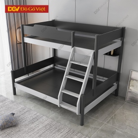 Giường Tầng Đa Năng Gỗ MDF Phù Hợp Cho Gia Đình Trẻ Màu Xám