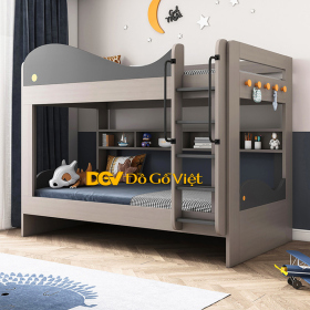 Giường Tầng Kiểu Dáng Hiện Đại Thiết Kế Tối Giản Tiện Nghi