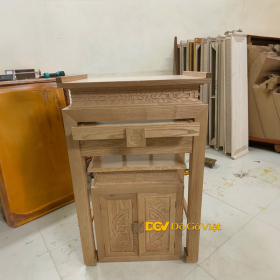 Hương Án Thờ Gia Tiên Đẹp Chất Liệu Gỗ Tự Nhiên Bền Đẹp