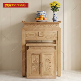 Hương Án Thờ Gia Tiên Đẹp Chất Liệu Gỗ Tự Nhiên Bền Đẹp