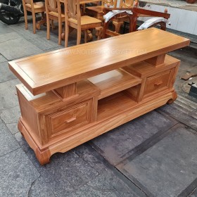 Kệ Để Tivi Gỗ Gõ Đỏ 100% Kiểu Nhật Hiện Đại Đẹp Giá Tốt