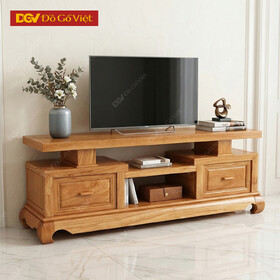 Kệ Để Tivi Gỗ Gõ Đỏ 100% Kiểu Nhật Hiện Đại Đẹp Giá Tốt