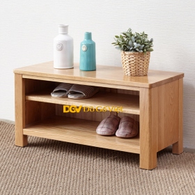 Kệ Giày Hiện Đại 2 Tầng Nhỏ Gọn Gỗ Tự Nhiên Bền Đẹp Giá Tốt