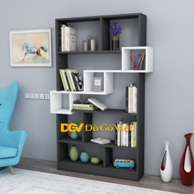 Kệ Góc Treo Tường 5 Tầng Khung Cánh Lớn Cho Phòng Rộng