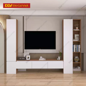 Kệ Tivi Gỗ MDF Phong Cách Hiện Đại Tối Giản Cho Nhà Phố