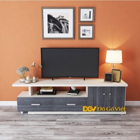 Kệ Tivi Kéo Dài Theo Ý Thích Màu Kem Cánh Xám Đẹp Giá Rẻ