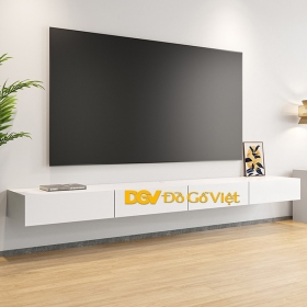 Kệ Tivi Treo Tường Màu Trắng Kiểu Hiện Đại Đẹp Tinh Tế