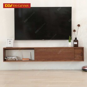 Kệ Tivi Treo Tường Phong Cách Tối Giản Cho Phòng Khách Nhỏ