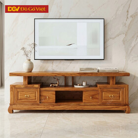 Kệ Tủ Để Tivi Gỗ Gõ Đỏ 2M Hiện Đại Bền Đẹp Giá Rẻ