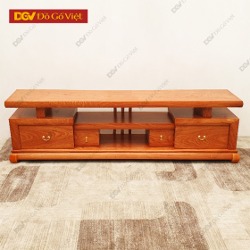 Kệ Tủ Tivi Gỗ Hương Đá 2m15 Hiện Đại Đẹp Giá Rẻ