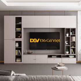 Kệ Tủ Tivi Phòng Khách Kết Hợp Tủ Sách Hiện Đại Đẹp Rẻ