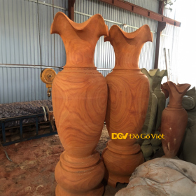 Lục Bình Phong Thủy Gỗ Hương Cao Cấp Đẹp Giá Tốt