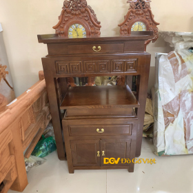 Mẫu Án Gian Cổ Điển Loại 1 Tầng Kiểu Trơn Đơn Giản Giá Rẻ