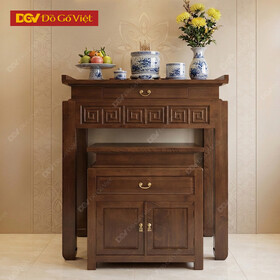 Mẫu Án Gian Cổ Điển Loại 1 Tầng Kiểu Trơn Đơn Giản Giá Rẻ