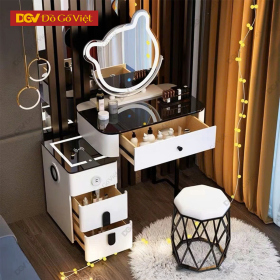 Mẫu Bàn Trang Điểm Hiện Đại Gương Viền Led Đẹp Giá Tốt