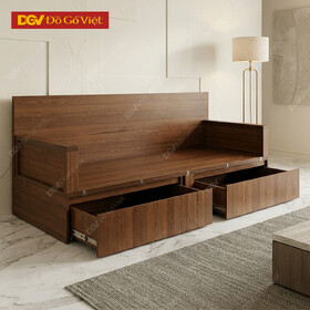 Mẫu Ghế Gấp Giường Gỗ MDF Phối Ngăn Kéo Lưu Trữ Tiện Lợi