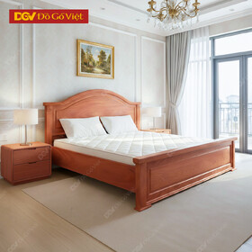 Mẫu Giường Ngủ Gia Đình Đầu Vòm Vạt Phản Cao Cấp