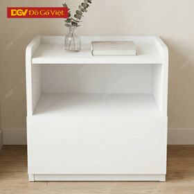 Mẫu Tủ Đầu Giường 1 Ngăn Kéo Đơn Giản Màu Trắng Giá Rẻ