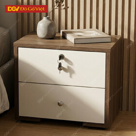 Mẫu Tủ Đầu Giường Gỗ Công Nghiệp Thiết Kế Đơn Giản Giá Rẻ