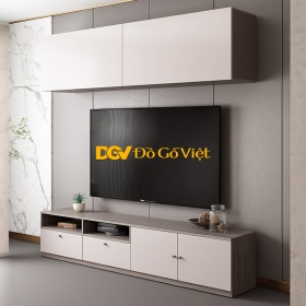Mẫu Tủ Gỗ Công Nghiệp Để Tivi Kèm Kệ Trang Trí Cao Cấp Giá Tốt