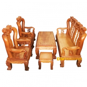 Salon Gỗ Gõ Đỏ Triện Tay 12 6 Món Đẹp Giá Rẻ