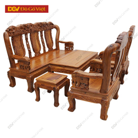 Salon Gỗ Hương Chạm Voi Tay 10 6 Món Đẹp Giá Rẻ