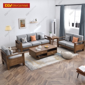 Sofa Gỗ Chất Lượng Cao Hàng Mới Cho Phòng Khách Gia Đình