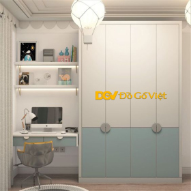 Tủ Áo Gỗ Nhỏ Dành Cho Trẻ Em Đẹp Kiểu Dáng Tối Giản