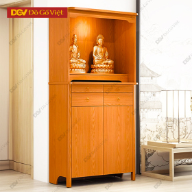 Tủ Bàn Thờ 2 Cánh Gỗ Tự Nhiên Cho Căn Hộ Đẹp Giá Rẻ