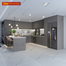 Tủ Bếp Cao Cấp Kiểu Hiện Đại Chống Thấm Cực Tốt