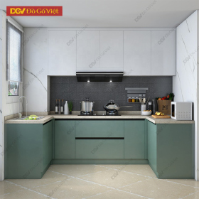 Tủ Bếp Đẹp Hiện Đại Kích Thước Nhỏ Gọn