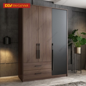 Tủ Chứa Áo Quần Gỗ MDF Chống Ẩm Hiện Đại Mẫu Mới Đẹp Bền Rẻ