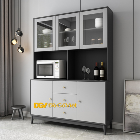 Tủ Chứa Đồ Đa Năng Phòng Bếp Để Lò Vi Sóng Tiện Lợi Đẹp