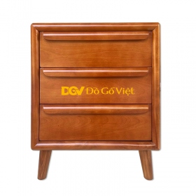 Tủ Đầu Giường Gỗ Xoan Đào Tay Nắm Cong Hiện Đại Đẹp Giá Rẻ