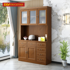 Tủ Để Chén Và Dụng Cụ Nhà Bếp 2 Tầng Nhiều Ngăn Tiện Lợi