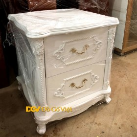 Tủ Để Đầu Giường 2 Tầng Mẫu Cổ Điển Đẹp Giá Rẻ