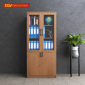 Tủ Để Hồ Sơ Văn Phòng 2 Tầng Khung Gỗ Đa Tầng Kệ Để Đồ