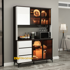 Tủ Để Ly Và Đồ Trang Trí Phòng Khách Đẹp