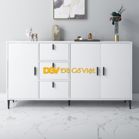Tủ Đồ Gia Đình Màu Trắng Đẹp Nhiều Ngăn Kệ Chứa Đồ Rộng Rãi