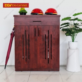 Tủ Giày Dép Gỗ Công Nghiệp Nan Dọc Chống Ẩm Tốt