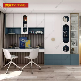 Tủ Kệ Đa Năng Để Sách Hồ Sơ Kết Hợp Bàn Làm Việc Tiện Ích