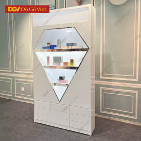 Tủ Kính Trưng Bày Sản Phẩm Tạo Hình Kim Cương Sang Trọng