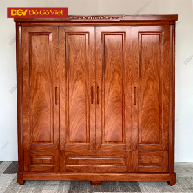 Tủ Quần Áo Đẹp Gỗ Veneer Hương Đá Tự Nhiên Giá Tốt