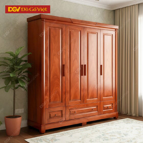 Tủ Quần Áo Đẹp Gỗ Veneer Hương Đá Tự Nhiên Giá Tốt