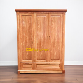 Tủ Quần Áo Gia Đình Cỡ Lớn 5 Cánh Gỗ Đinh Hương Đẹp Giá Rẻ