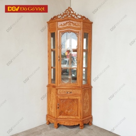 Tủ Rượu Gỗ Gõ Đỏ Nhóm 1 Cho Phòng Khách Nhỏ Đẹp Giá Rẻ