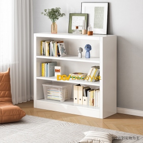 Tủ Sách Nhỏ 3 Tầng Gỗ MDF Chống Ẩm Màu Trắng Đẹp Giá Rẻ