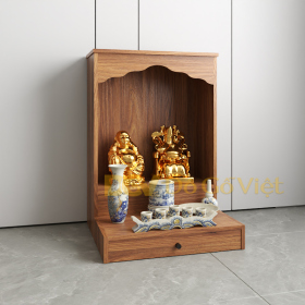 Tủ Thờ Mini Gỗ Công Nghiệp Thờ Thần Tài Ông Địa Nhỏ