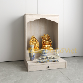 Tủ Thờ Thần Tài Thổ Địa Mini Cho Cửa Hàng Văn Phòng Nhỏ
