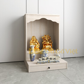 Tủ Thờ Thần Tài Thổ Địa Mini Cho Cửa Hàng Văn Phòng Nhỏ
